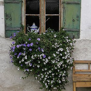 ..... s Fensterl im Bauernhaus