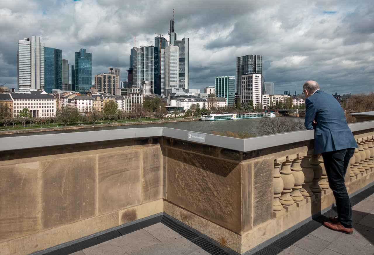 Panorama Frankfurt vom Städeldach