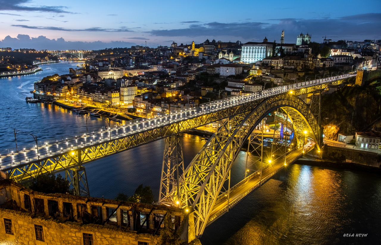 Porto in der Abendstimmung