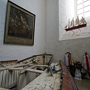 Gedenkstätte des Untergangs der Pamir in der  Sankt Jakobi Kirche. Bild 2
