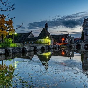 Abends am Schloss