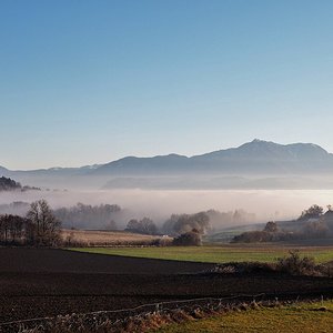 Zwieschen Sonne und Nebel