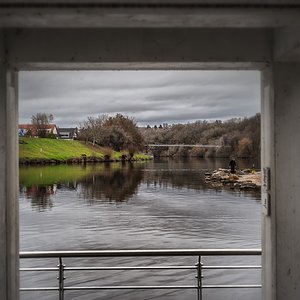 Fenster zum Fluss