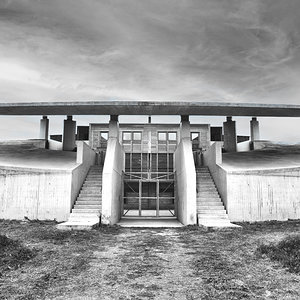 Abrahams Gebäude auf der Raketenstation Hombroich