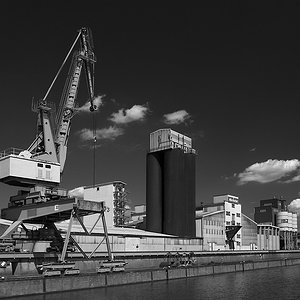 Industriehafen Bamberg.