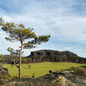 Elbsandsteingebirge - Blick vom Quirl