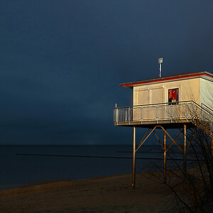 abends am Meer