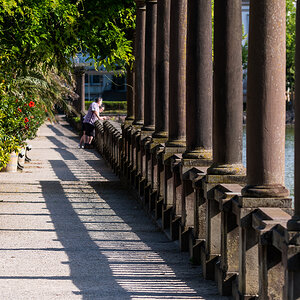 Hohe Säulen - kurze Schatten