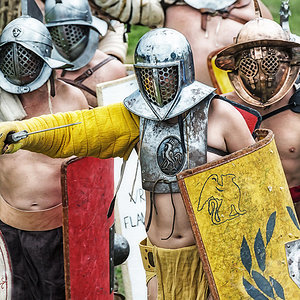 Gladiatoren in Farbe