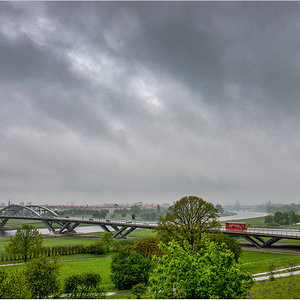 Dresden, Elbflorenz - stark bedeckt