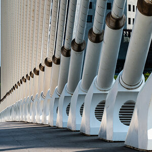 Brückenkonstruktion von Calatrava