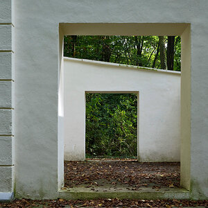 Pavillon im Wald