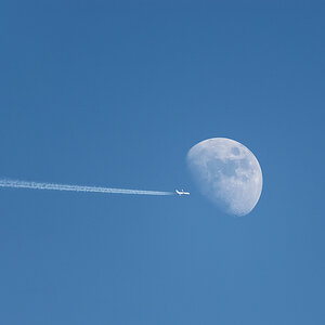 Flug zum Mond