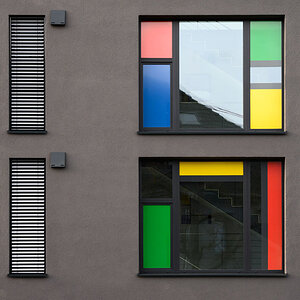 Mondrian war hier