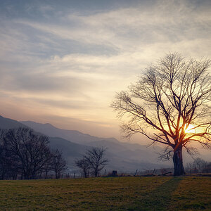 letztes Abendlicht