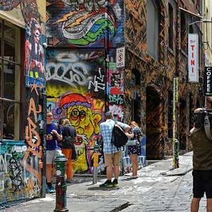 Melbourne Graffity Walk
