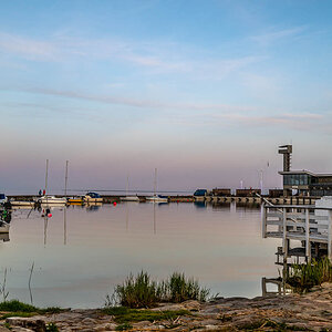 Nidden - Hafen am Haff