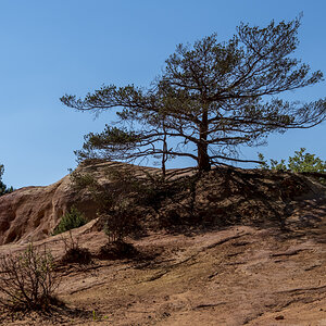 Ockerfelsen in der Provence