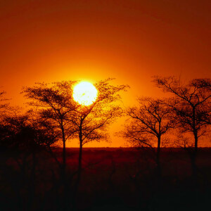 Sonnenuntergang - Namibia