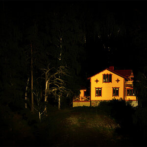 Kleines Haus am Wald