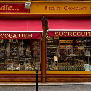 Süßer Laden in Honfleur