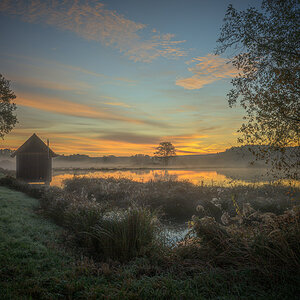 Herbstliche (Morgen-)Stimmung im Aischgrund