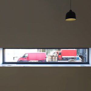 Draußen wird gearbeitet