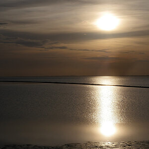 Sonnenuntergang Version 2 ( Nordsee)