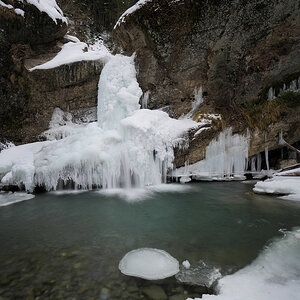 Wasserfall im Tobel.