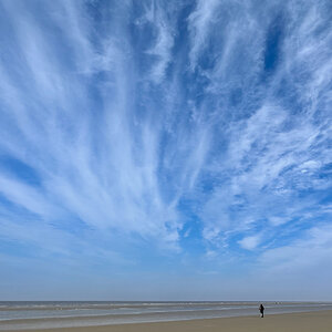 Himmel über der Nordsee