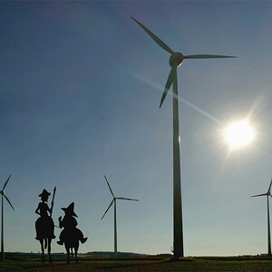 Kampf gegen Windmühlen