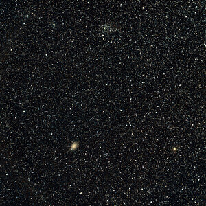 Andromeda mit Mirach, Dreiecksgalaxie und NGC752