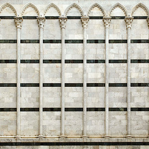 Siena Dom nur 8 Säulen
