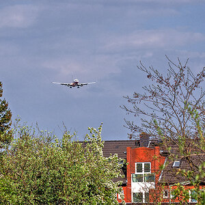 Anflug auf Tegel