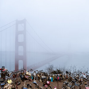 Nebel in San Francisco