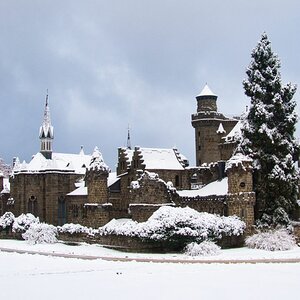 Winter-Märchen-Schloss