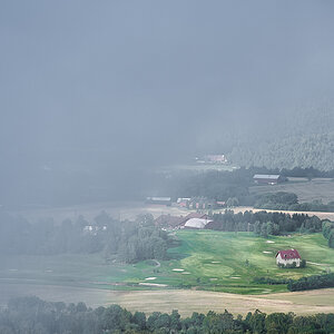 aufziehender Nebel