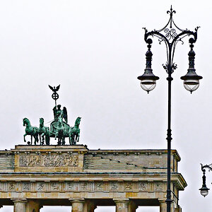 am Brandenburger Tor