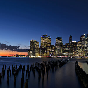 Sonnenuntergang in NYC