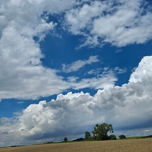 Zwischen den Regenschauern