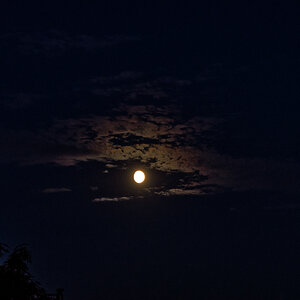 Wolken bei Nacht