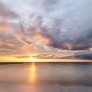 Abend am Meer