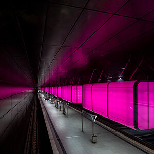 U-Bahn Haltestelle Hamburg