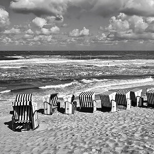 Nordseestrand - etwas stürmisch