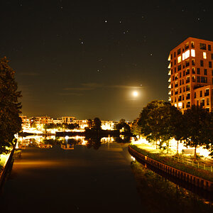 Mitternacht am Oldenburger Hafen