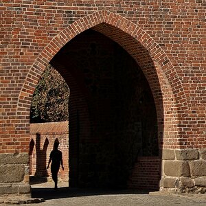 Schatten an der Wand