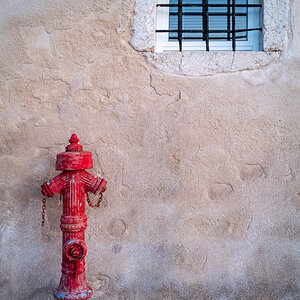 Hydrant auf Ilovik, südlich Insel Cres