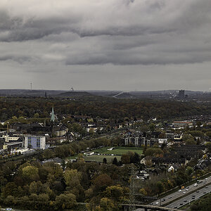 Vom Gasometer Oberhausen aus