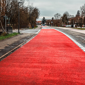 Roter Teppich für den Fotografen