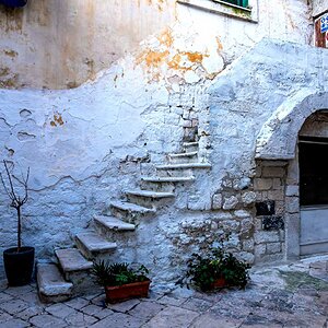 Treppen in Bari